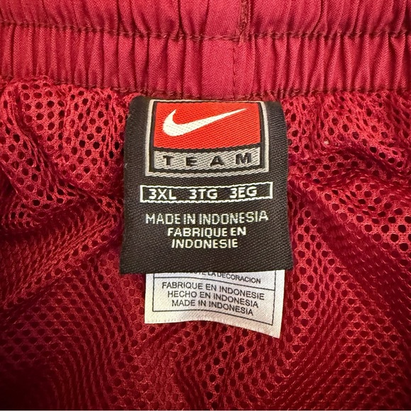 Nike Team Maroon Track Pants Men’s 3XL Athletic Warm-Up Pants - Picture 3 of 10